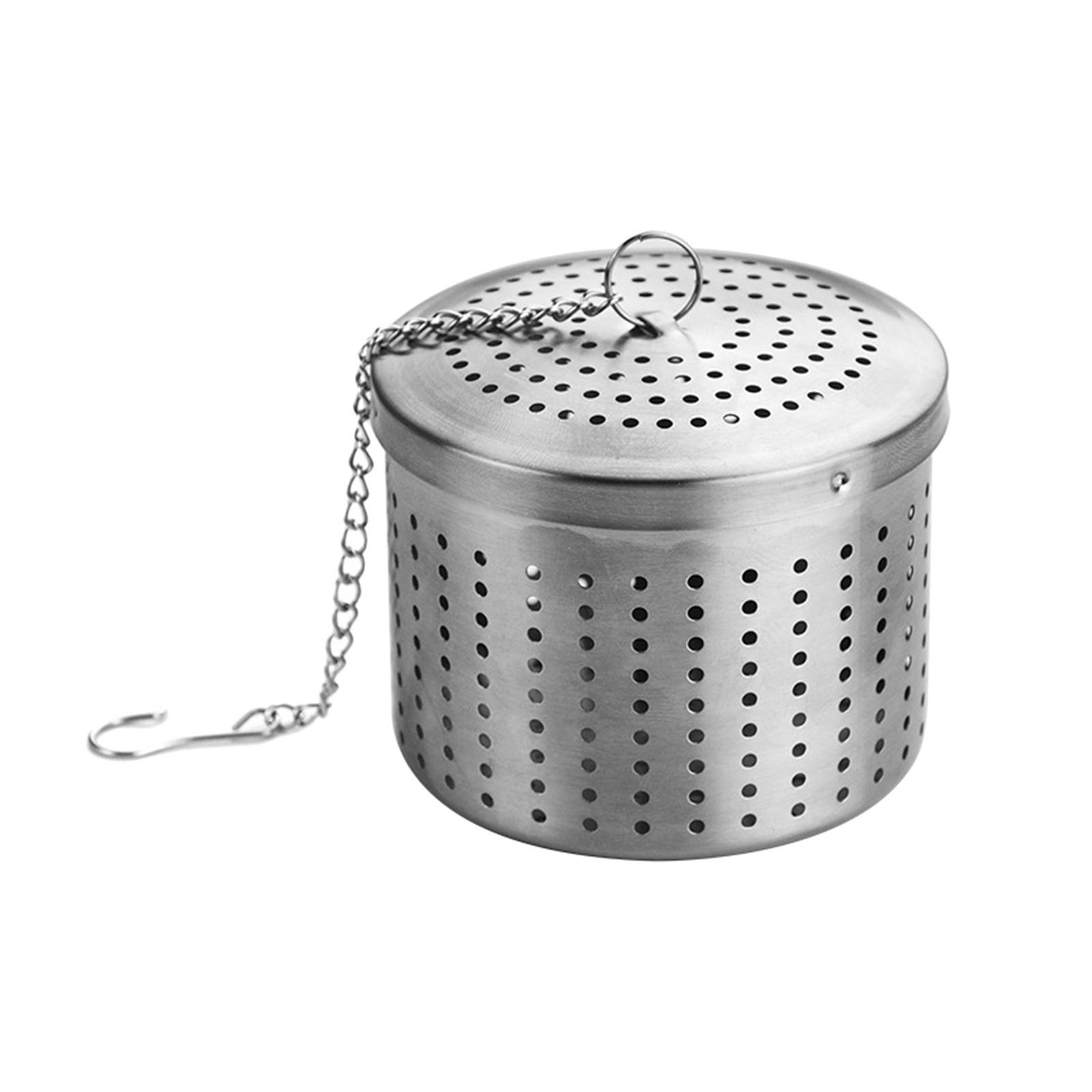 Stainless Steel Loose Leaf Tea Infuser Filter for Kitchen Restaurant Tools