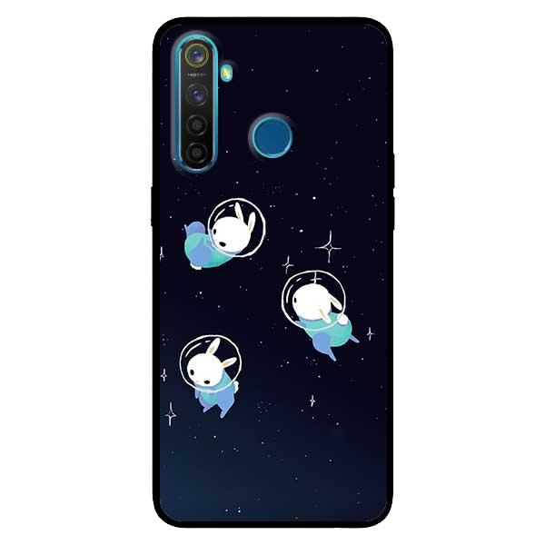 Ốp lưng dành cho Realme 5 Pro - Realme Q - Realme C3 - Thỏ Vũ Trụ
