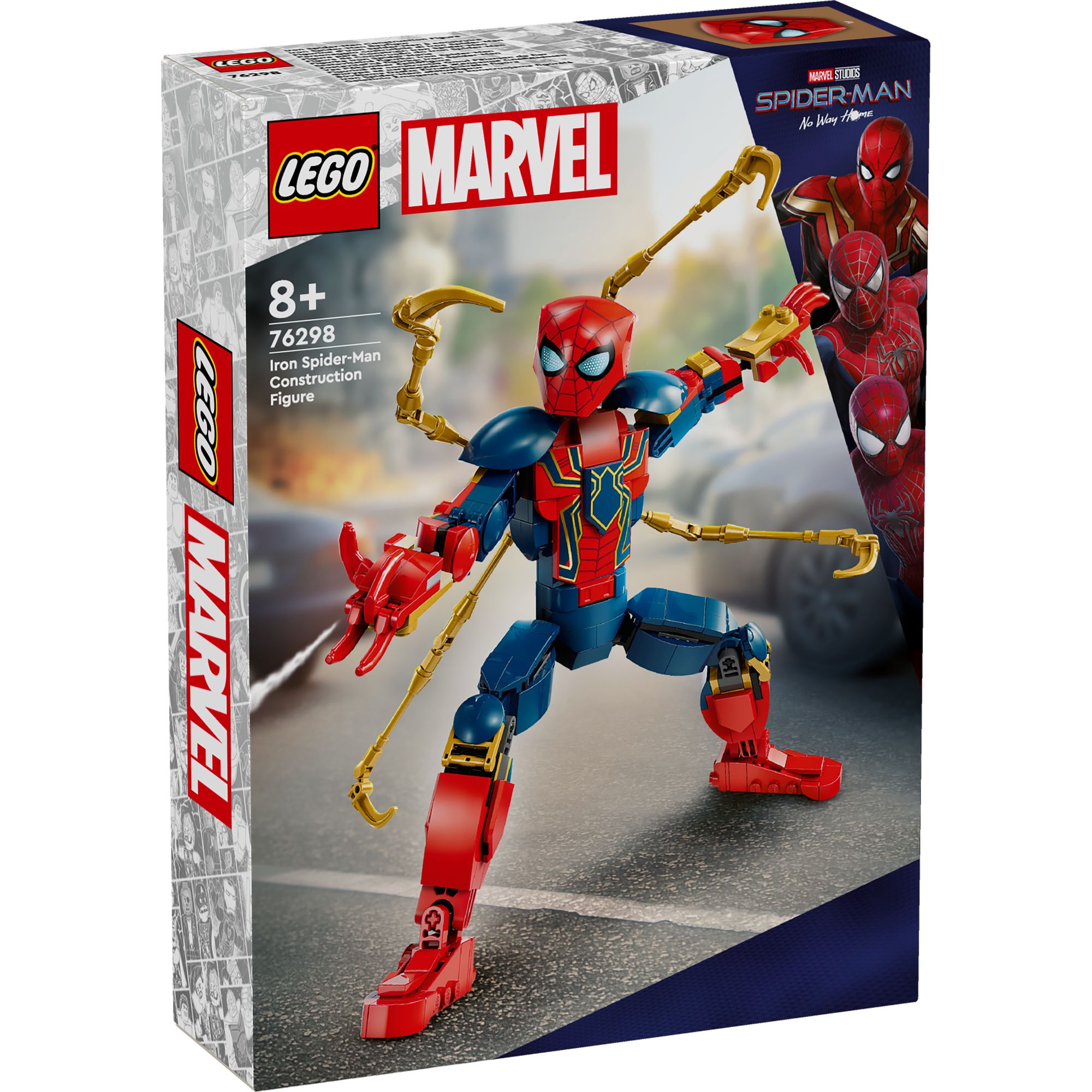 LEGO SUPERHEROES 76298 Đồ chơi lắp ráp Mô hình người nhện (303 chi tiết)