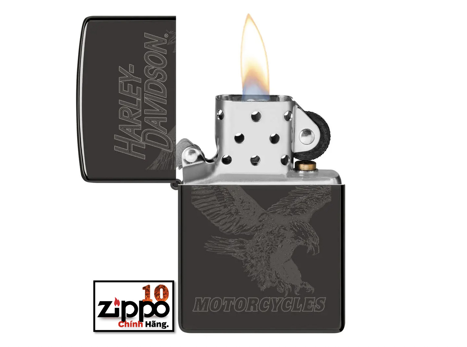 Bật lửa Zippo 48601 Harley-Davidson - Chính hãng 100%