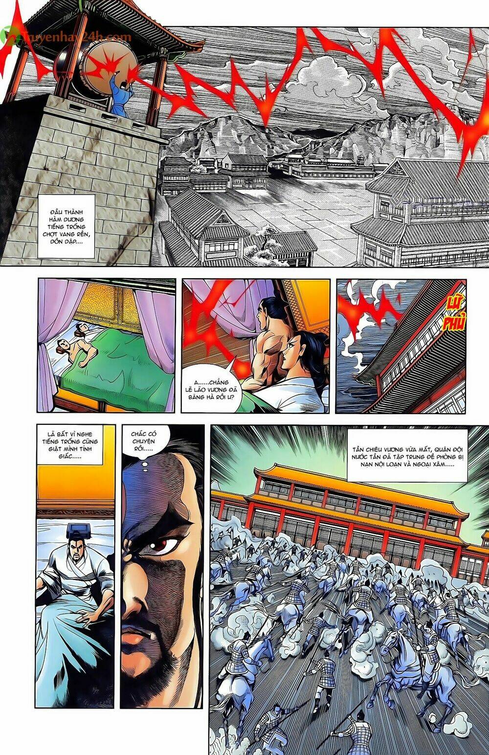 thiên tử truyền kỳ 2 - tần vương doanh chính chapter 40 8