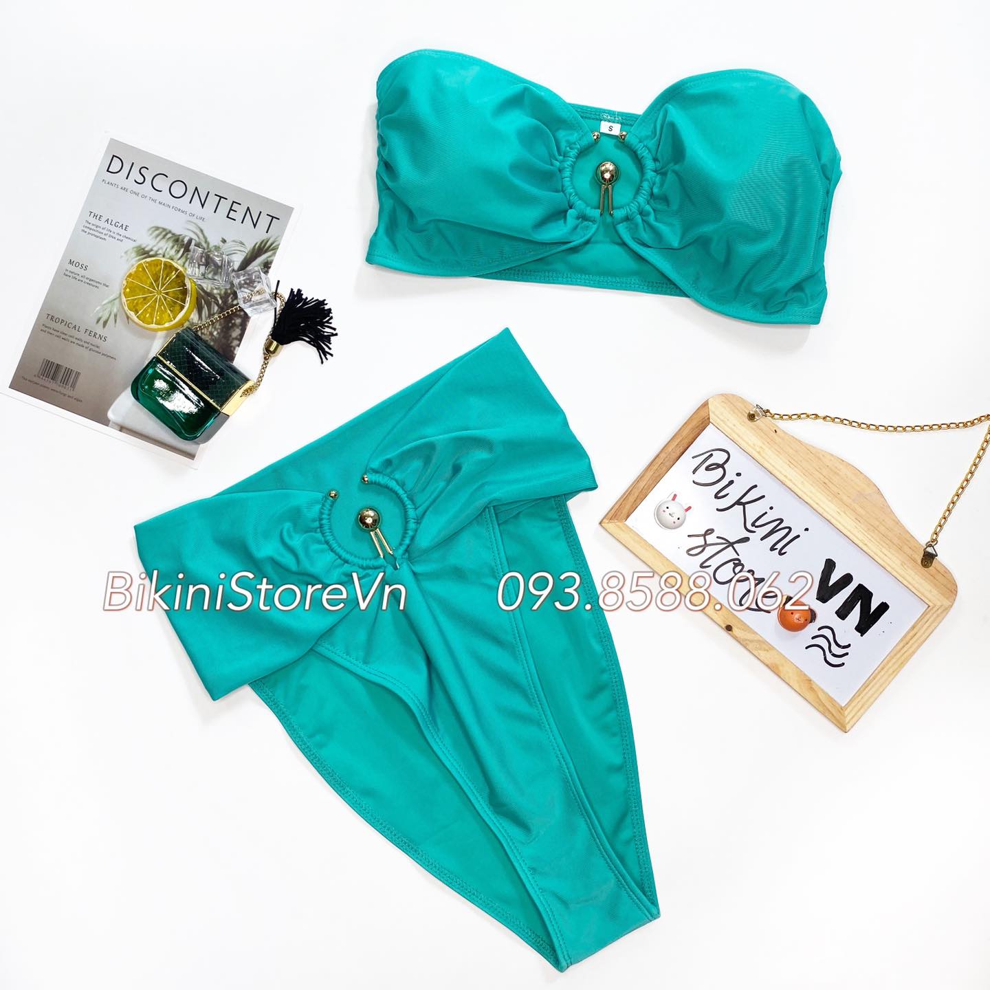 BIKINI BIG SIZE XẺ CAO ĐÍNH KHOEN CHANH XẢ B73