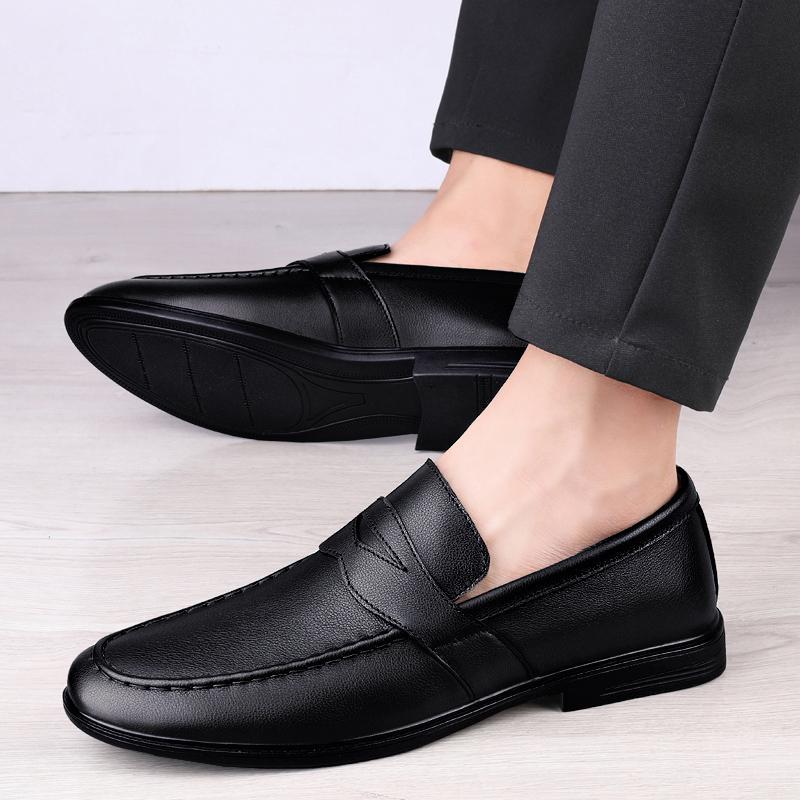 Giày da công sở kiểu dáng mới nhất giày ins giày công sở nhẹ giá rẻ nhất đảm bảo chất lượng