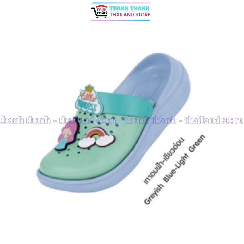 Dép Sục Thái Lan cho Bé  - Hình Cô Gái Cầu Vồng - DN-01 KIDS Little Princess