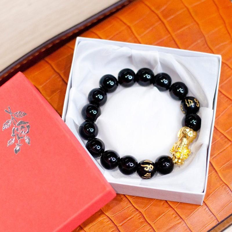 Vòng Tay Phong Thủy Tỳ Hưu Vàng Hút Tài Vận, May Mắn Cho Người Đeo