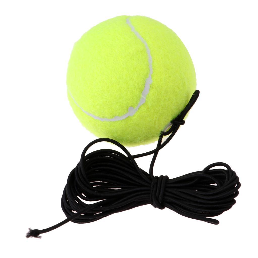 Tennis Ball W/ String Replacement Tennis Practice Trainer Balls 4pcs