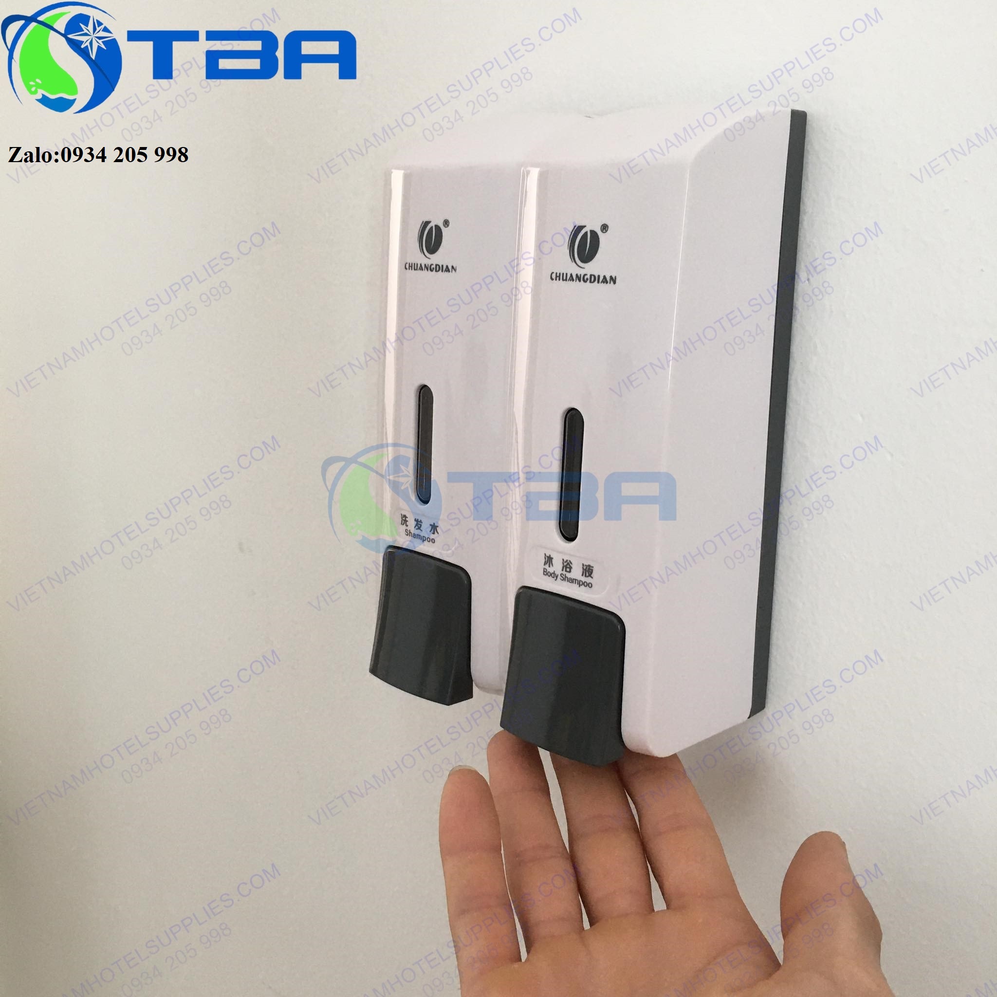 Bình đựng nước rửa tay vệ sinh chuangzian đôi nhập khẩu cao cấp