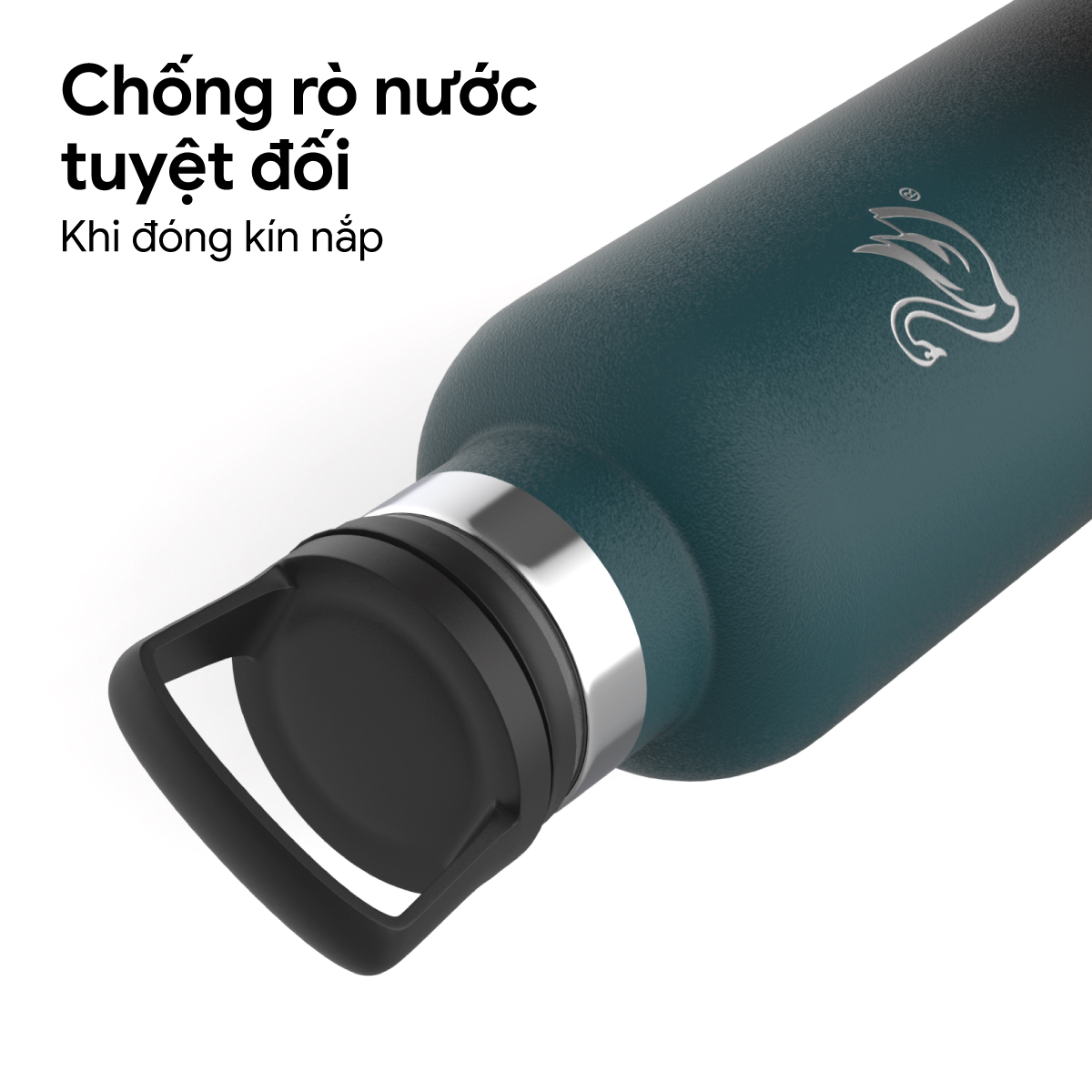 Bình Giữ Nhiệt 2GOOD FLASK Standard Mouth SM-02 HandleLid (621ml) - Hàng Chính Hãng - Moonlight