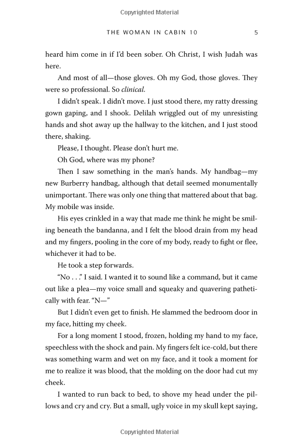 Sách ngoại văn: The Woman in Cabin 10