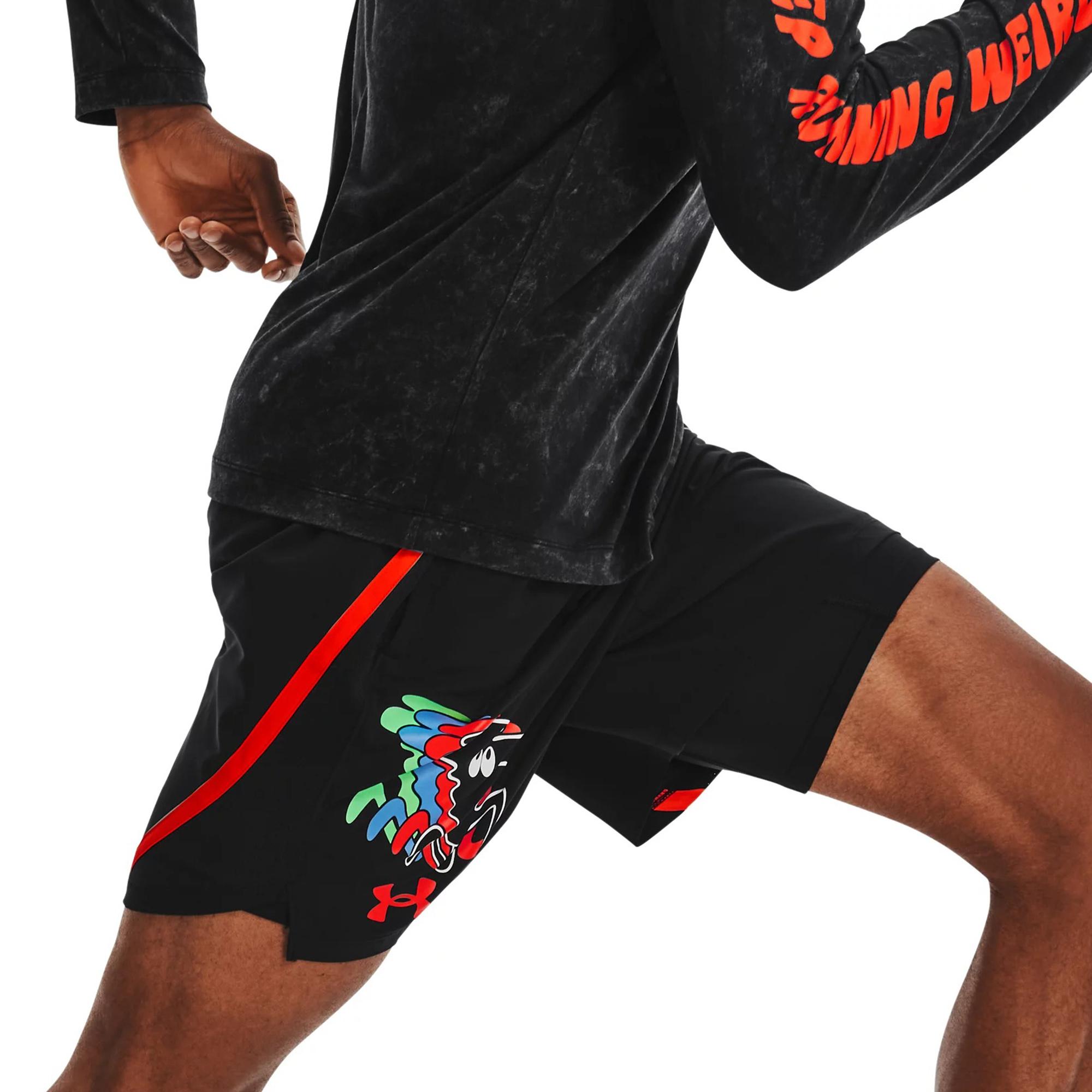 Quần ngắn thể thao nam Under Armour Keep Run Weird 7'' - 1367344-001