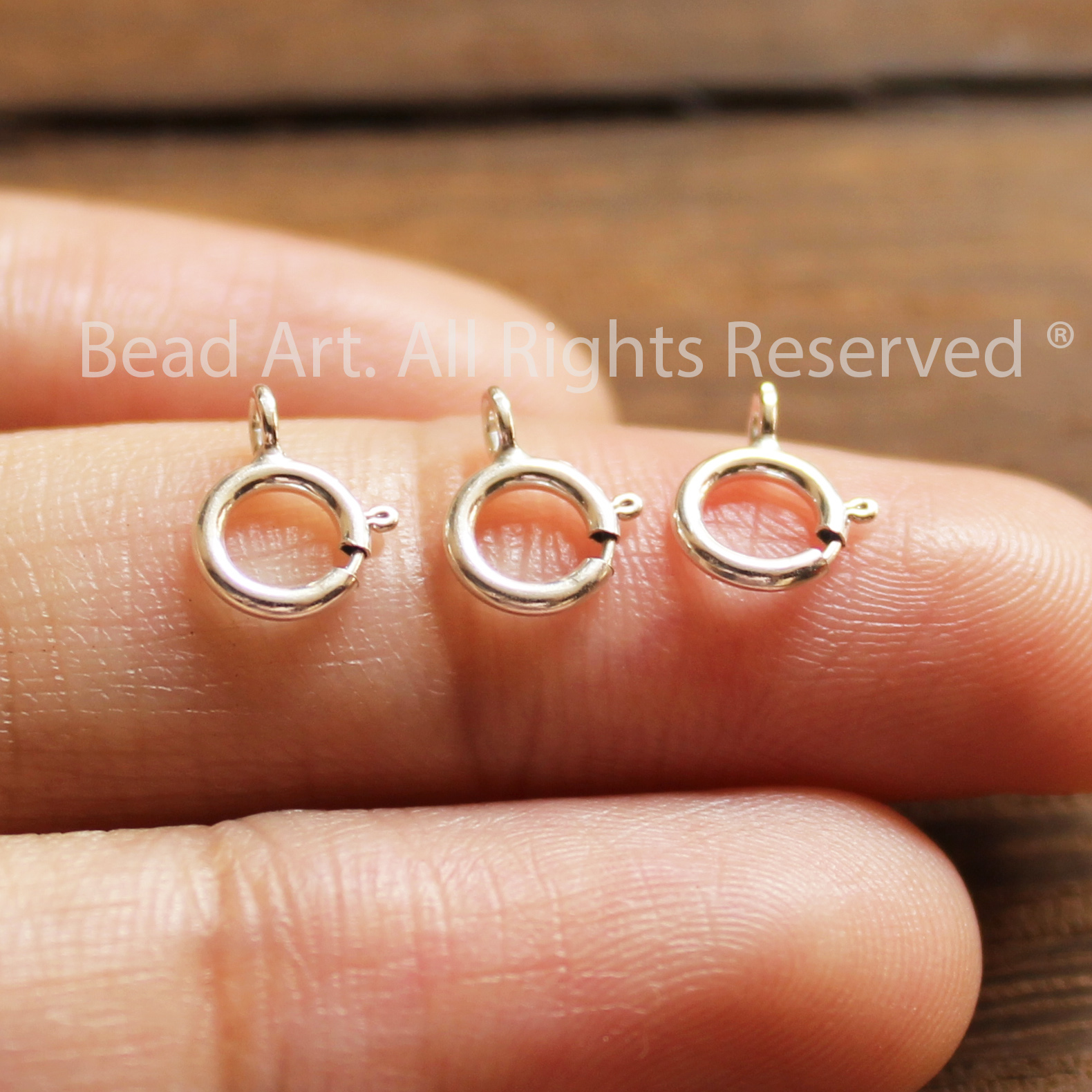 Charm Khoá Bạc 925, Phối Vòng Tay Phong Thuỷ, Trang Sức, Chuỗi Hạt, Dây Chuyền, Lắc Tay - Bead Art