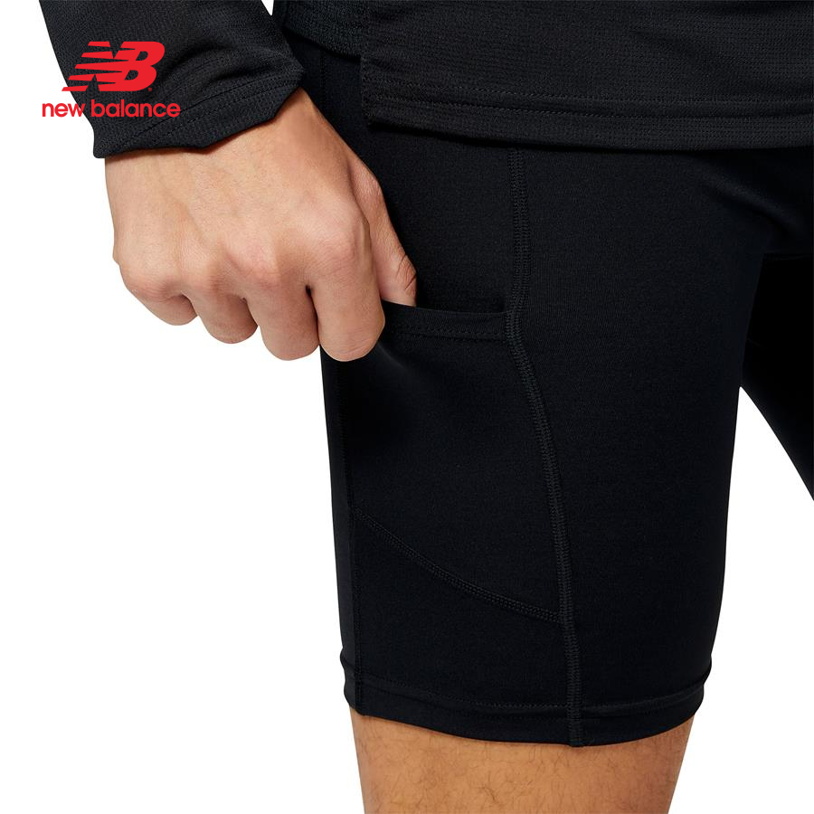 Quần ngắn thể thao nam New Balance Running Shorts M - MS23247BK (form quốc tế)