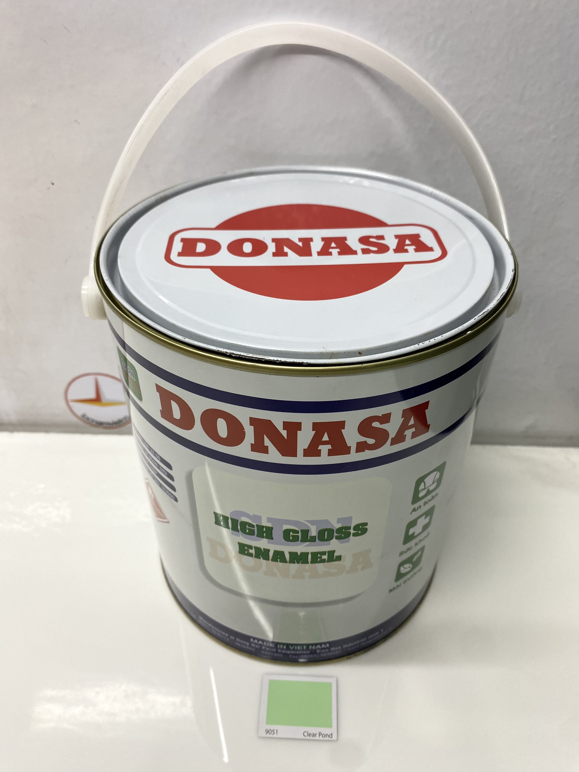 Sơn dầu Đồng Nai Donasa màu xanh 9051 3kg _ DLF 9051