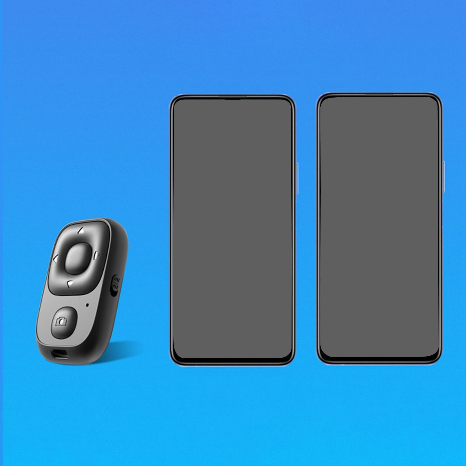 Bluetooth Camera Shutter Remote Selfie Button  Accessories Black