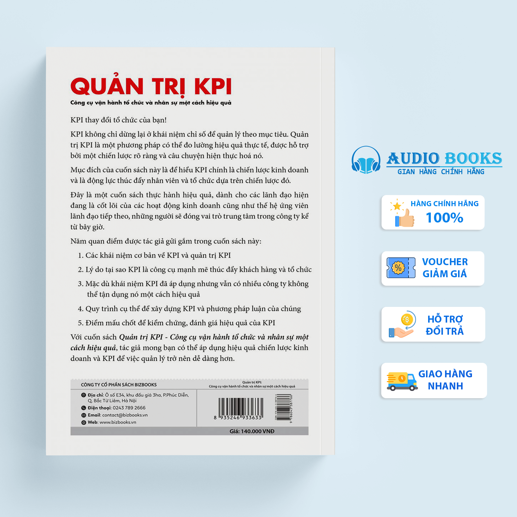 Quản Trị KPI - Công Cụ Vận Hành Tổ Chức Và Nhân Sự Một Cách Hiệu Quả