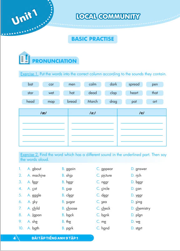 Sách - Bài Tập Tiếng Anh 9 Cơ Bản Và Chuyên Sâu (Global Success) - ndbooks