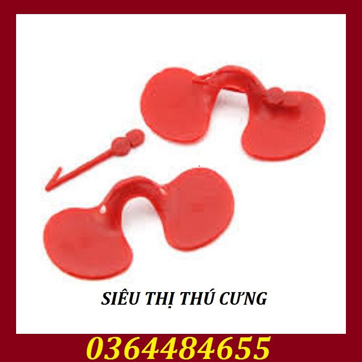Kính đeo cho gà - Kính đeo mắt cho gà tránh mổ nhau