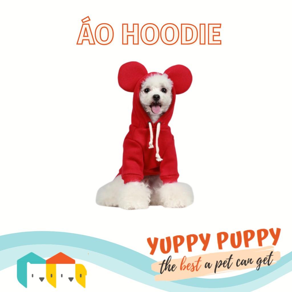 Cheepet Áo nỉ Hoodie Mickey cho chó mèo / Thú cưng