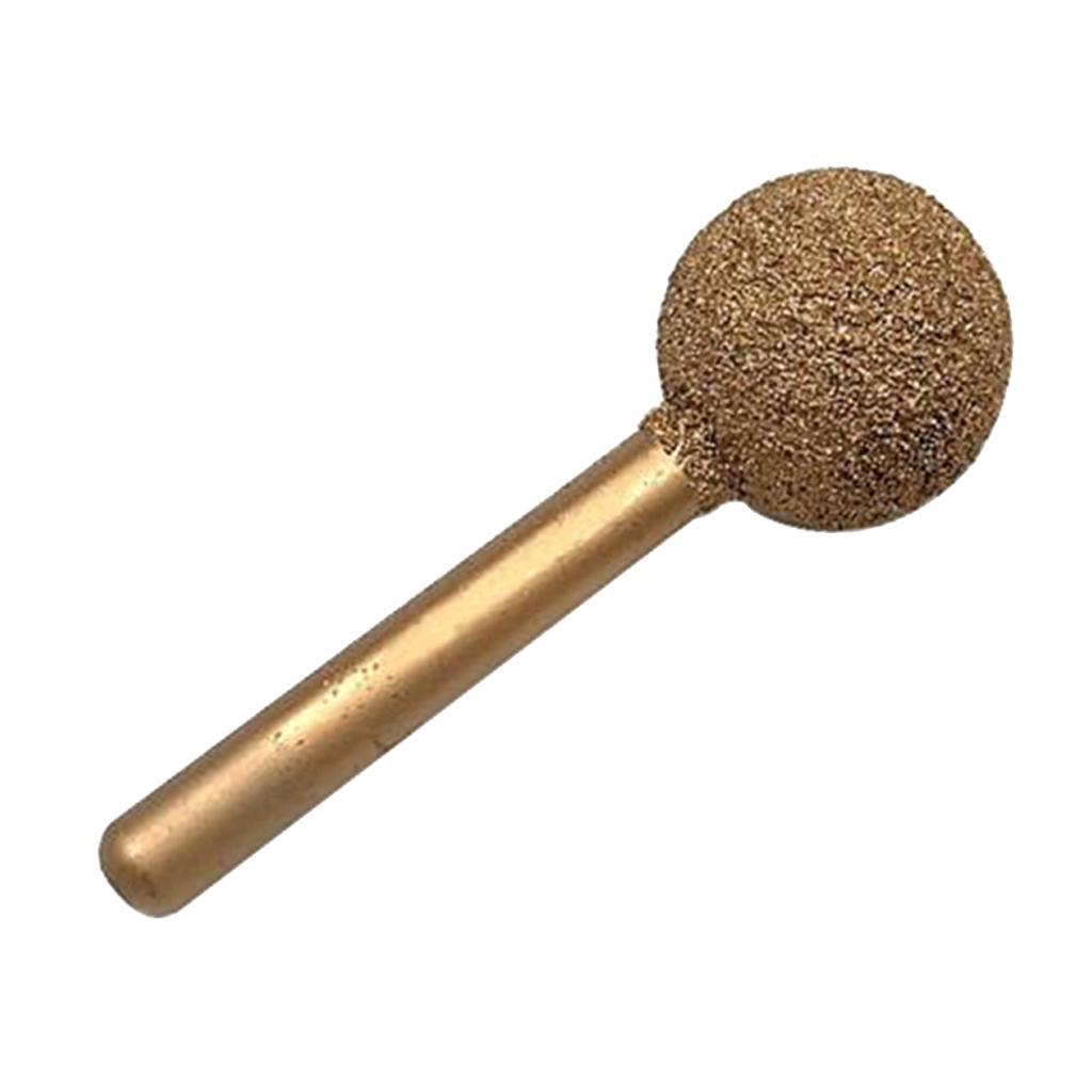 2-4pack Round Ball Shape Diamond Grinding Head Drill Bits Rotary Tools 12mm 100