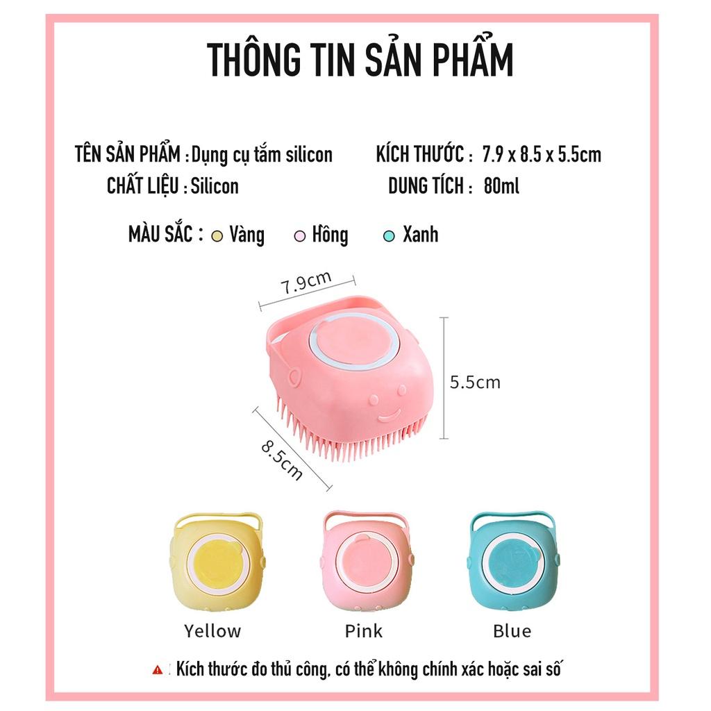 DỤNG CỤ TẮM - MASSAGE CHÓ MÈO BẰNG SILICON