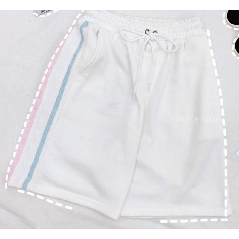 Quần Short 3 Sọc Unisex