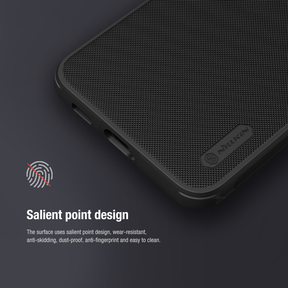 Ốp Lưng Sần chống sốc cho Samsung Galaxy S22 Plus hiệu Nillkin Super Frosted Shield Pro - hàng nhập khẩu