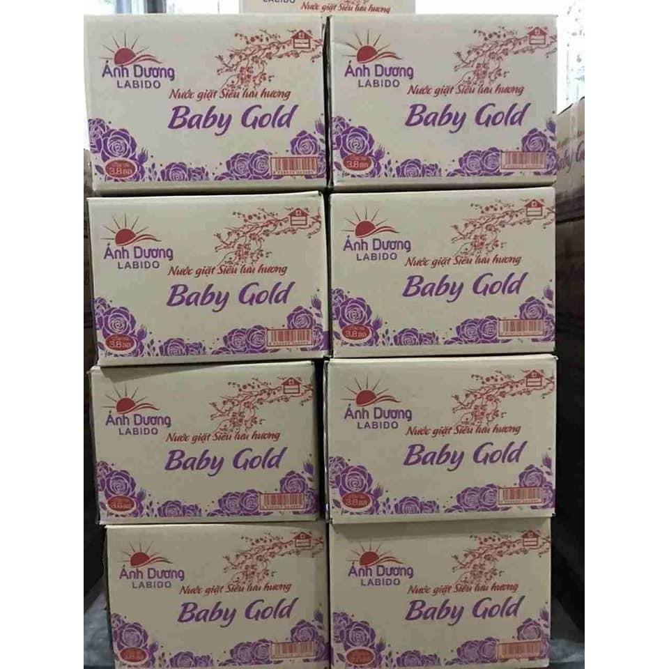 NƯỚC GIẶT BABY GOLD 5 TRONG 1 CAN 3,8 LIT