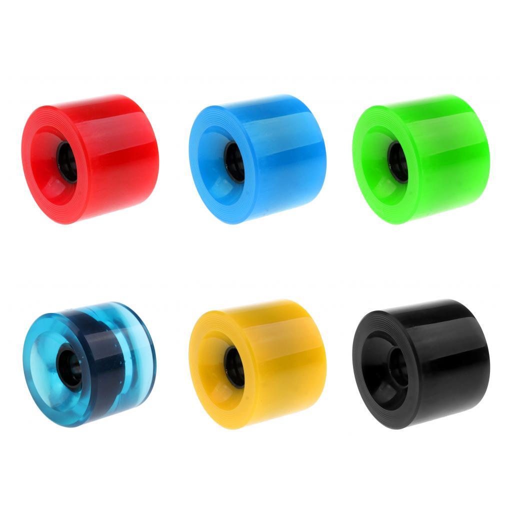 2Pcs Skateboard Replacement Wheels