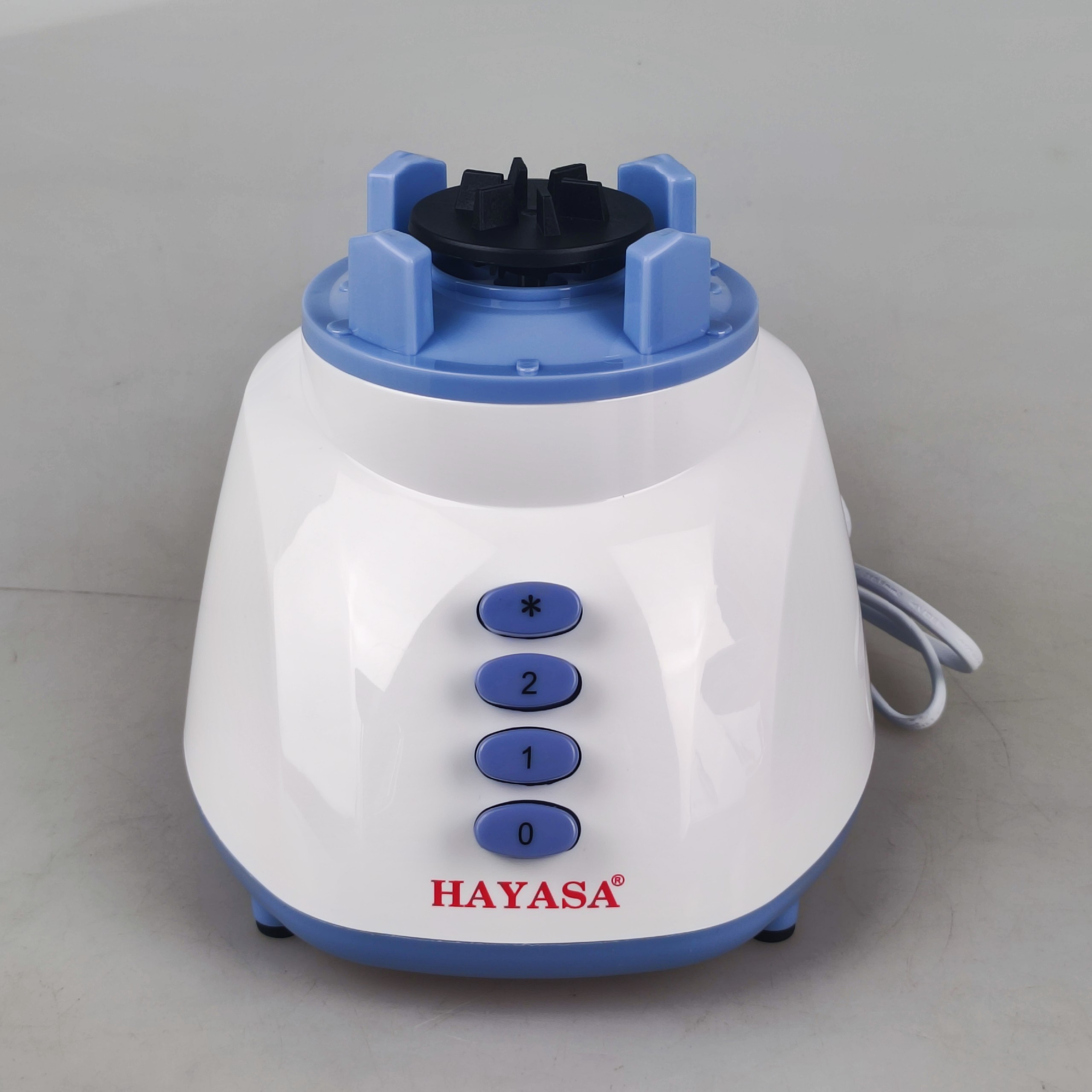 Máy xay sinh tố Gia đình, xay thịt, rau củ  đa năng 3 cối Hayasa Ha0801, công suất 350W, xay đa chức năng, màu sắc trang nhã-Hàng chính hãng