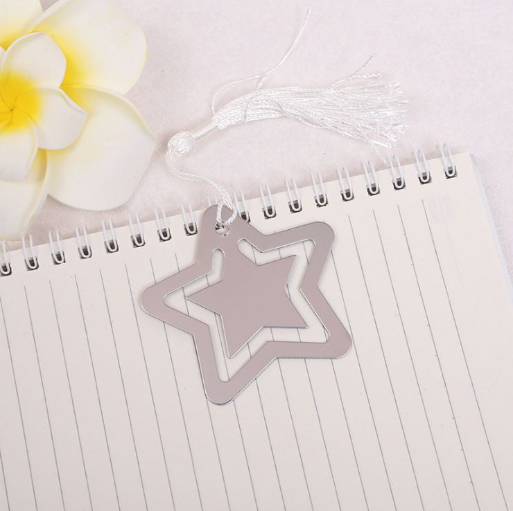 Đánh Dấu Sách Bookmark Kim Loại Ngôi Sao Star