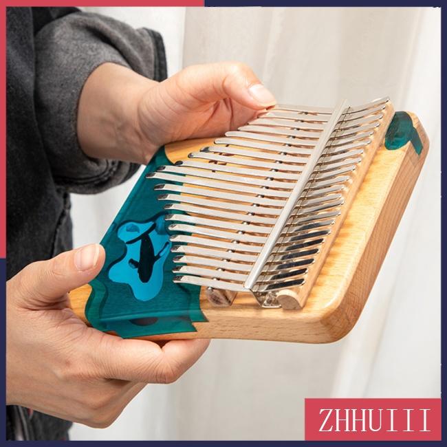 1 Bộ Đàn Kalimba 21 Phím Bằng Gỗ + Gỗ