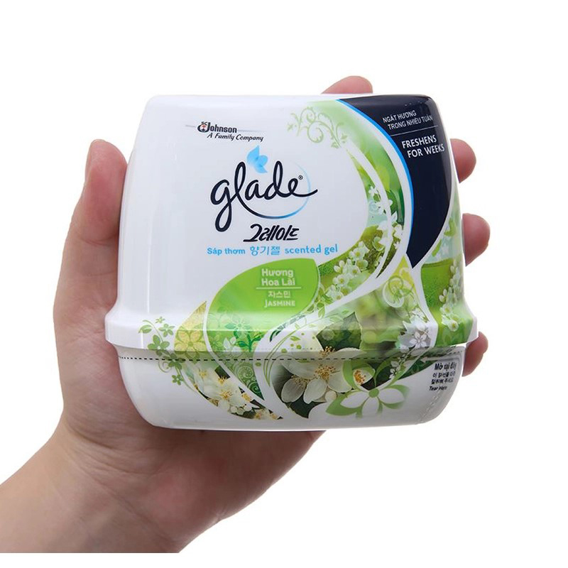 Bộ đôi Sáp Thơm GLADE  Hương Hoa Lài 180gx2