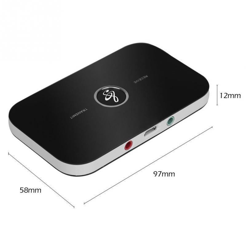 Đầu bluetooth không dây nhận chuyển tín hiệu âm thanh cho tai nghe, TV, máy loa trong xe