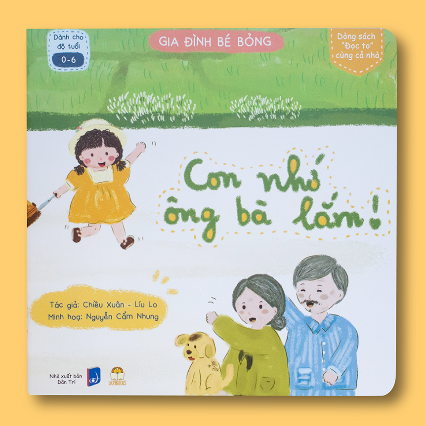 Combo Gia Đình Bé Bỏng phần 1,2 (Lẻ tùy chọn) - Sách thơ cho bé tập nói, tập đọc 0-6 tuổi