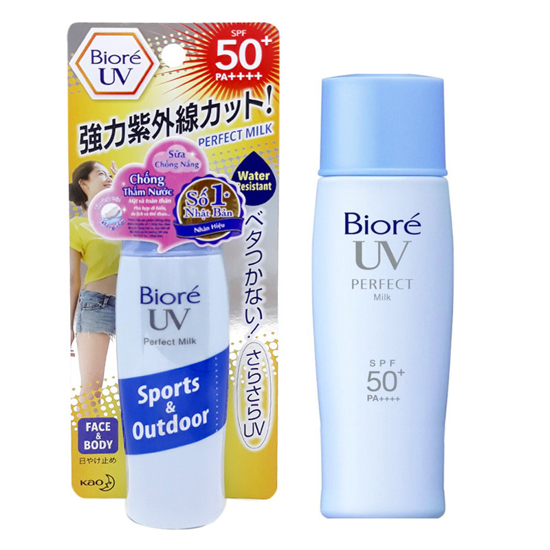 Sá»¯a Chá»'ng Náº¯ng Biore Perfect Milk Chá»'ng Tháº¥m NÆ°á»›c Spf 50 Pa Tuyp 40ml Sá»¯a Chá»'ng Náº¯ng Alamdep Com