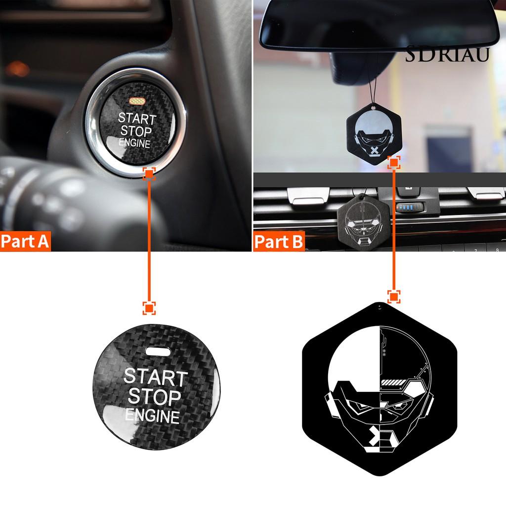 Miếng Dán Công Tắc Khởi Động Xe Hơi Mazda Axla Atenza Cx-8 Cx-3 Cx-4 Cx-5