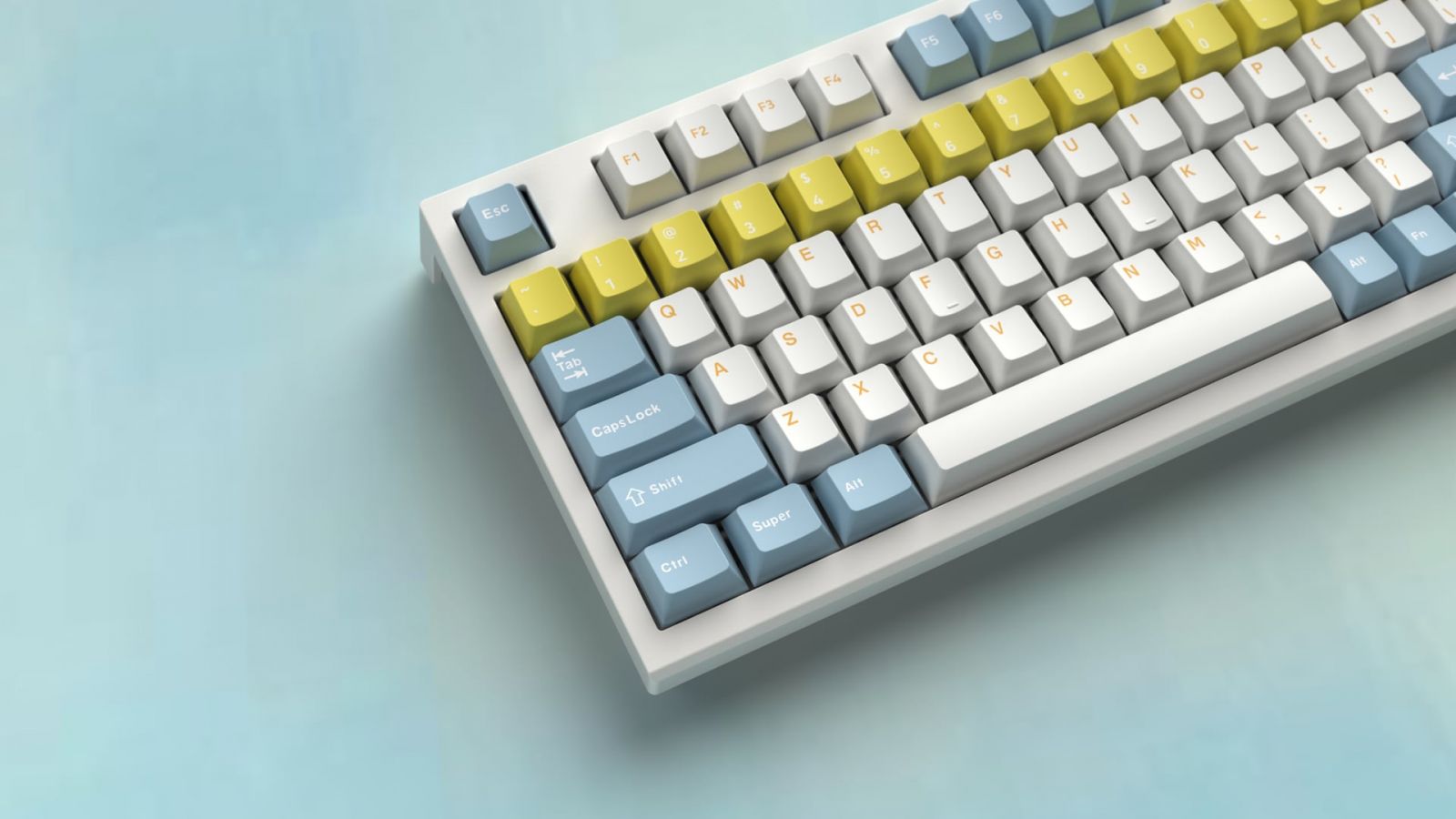 Bàn phím cơ FL-Esports FL980CPM Sea Salt - Hàng chính hãng