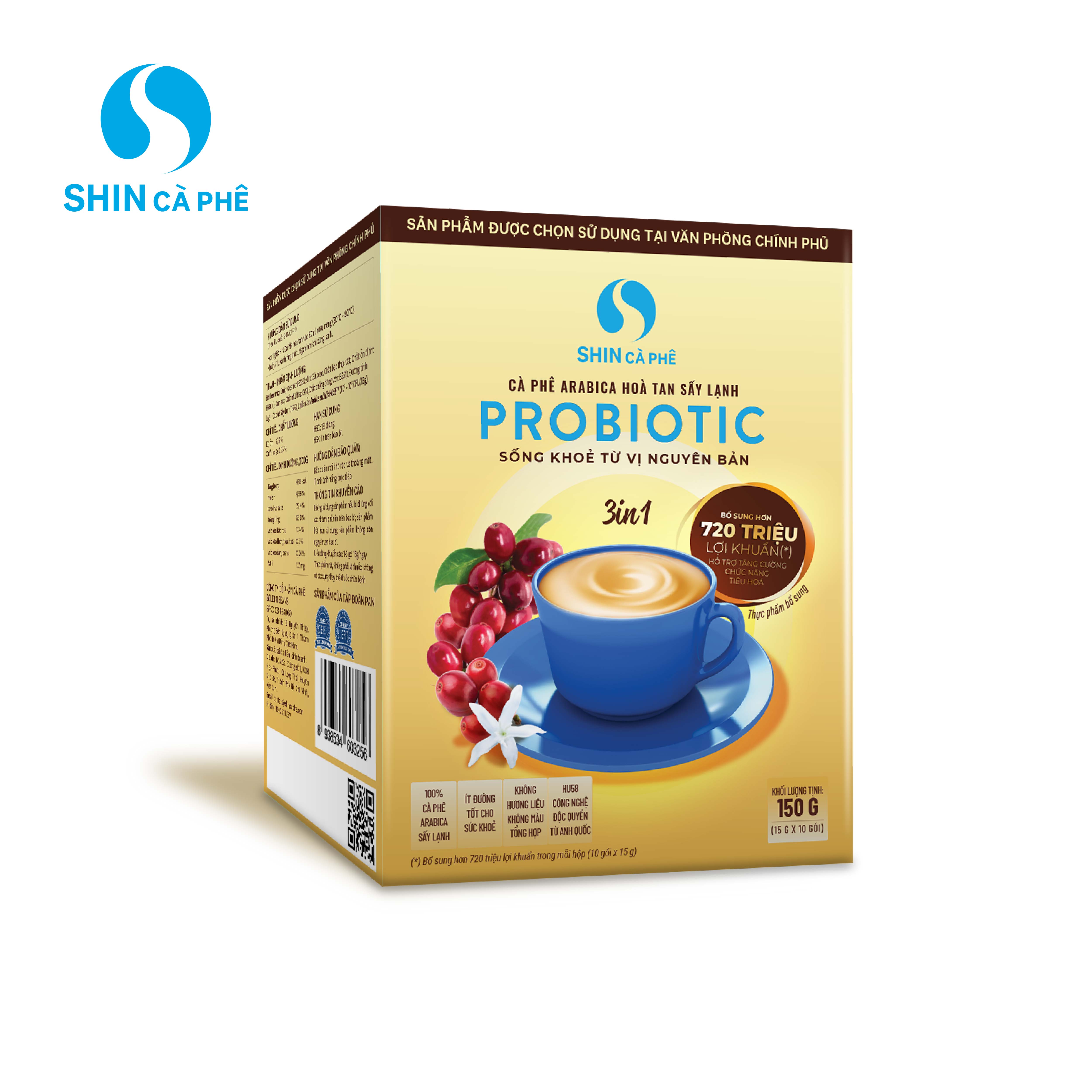 SHIN Cà Phê - Combo Sơn La và Khe Sanh - Phin giấy tiện lợi hộp 5 gói