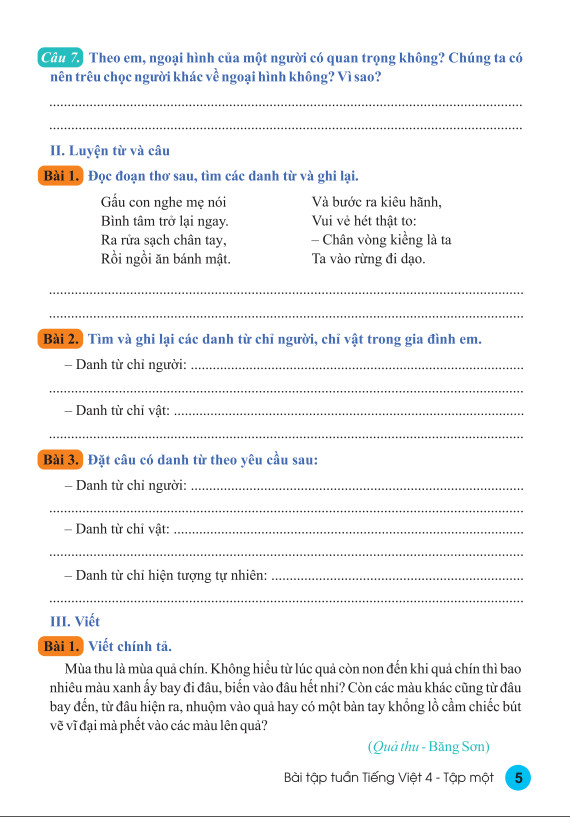Sách - Bài Tập Tuần Tiếng Việt Lớp 4 - Biên Soạn Theo Chương Trình GDPT Mới - Kết Nối - ndbooks
