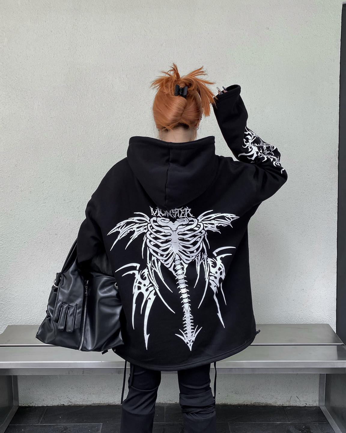 Áo khoác hoodie VAH studio form rộng nam nữ , Áo khoác nỉ local brand monster oversize , chất nỉ bông thời trang unisex - Gin Store