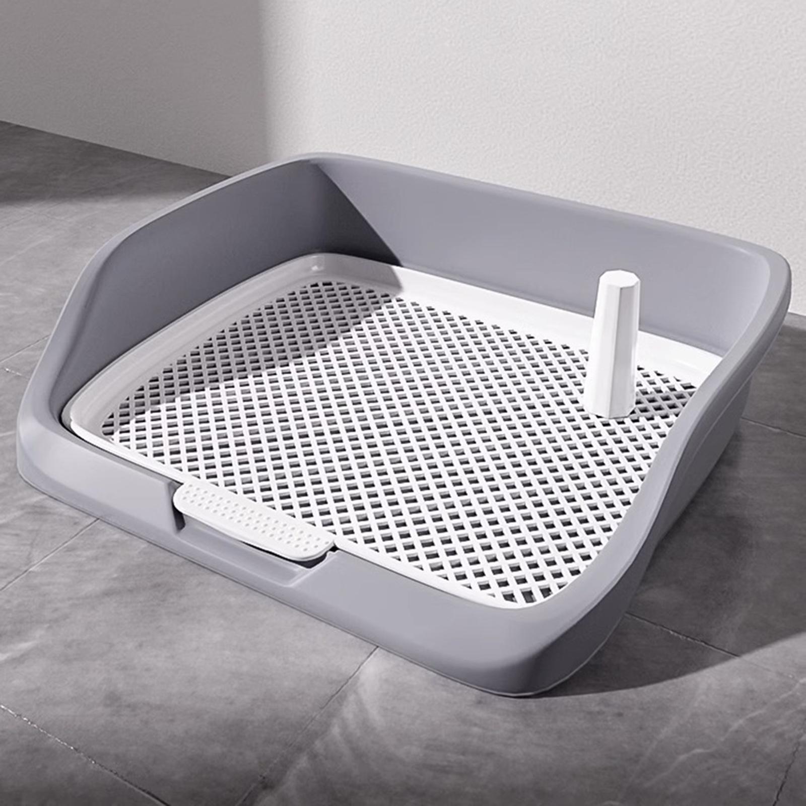 Dog Toilet Puppy Potty Tray for Cat Dog Potty Pan Indoor Reusable Litter Box