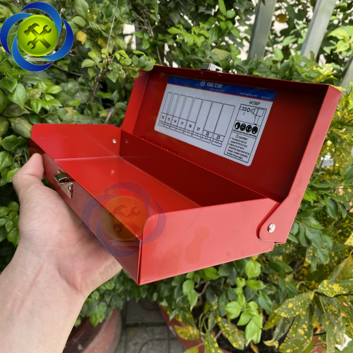 Hộp sắt Kingtony đựng dụng cụ kích thước 24.5x10.5x4cm