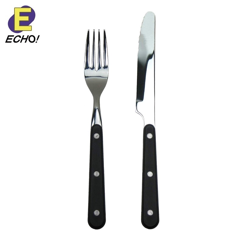 Bộ dao & nĩa inox Echo - Cán Phenolic