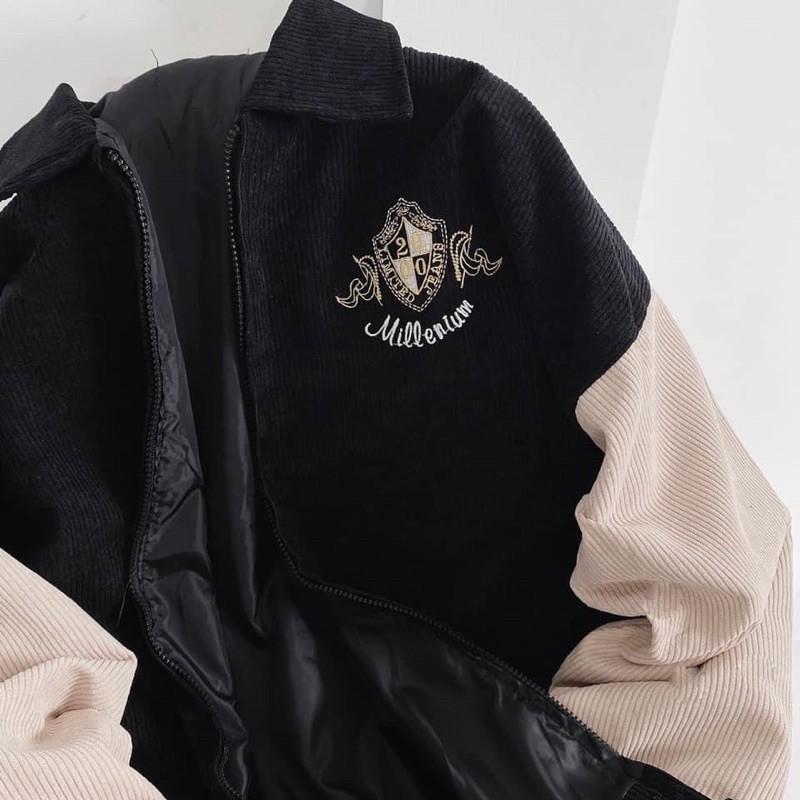 Áo bomber 2000 ảnh thật unisex