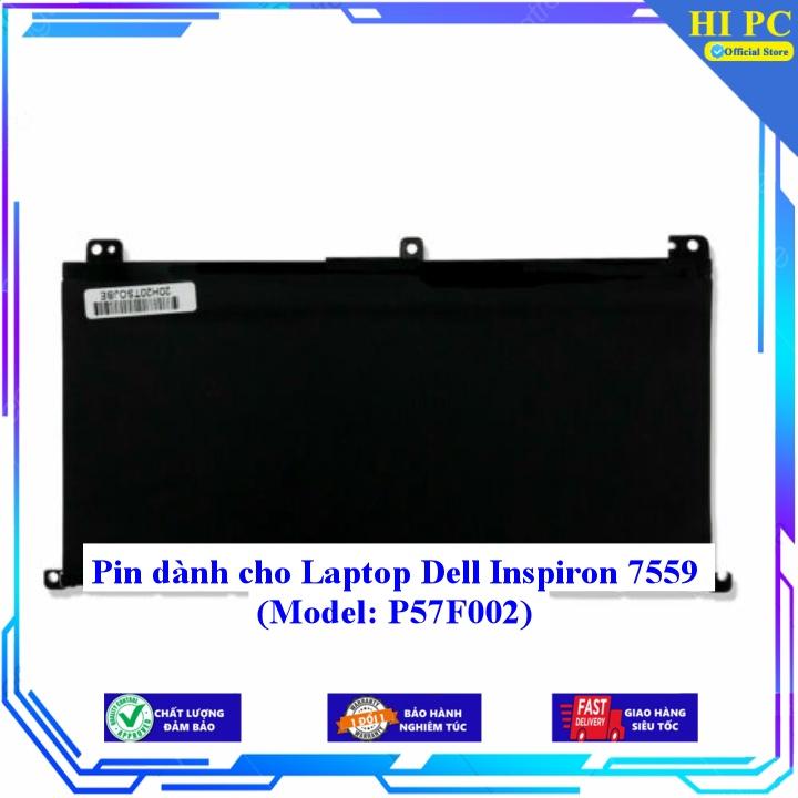 Pin dành cho Laptop Dell Inspiron 7559  Model: P57F002 - Hàng Nhập Khẩu