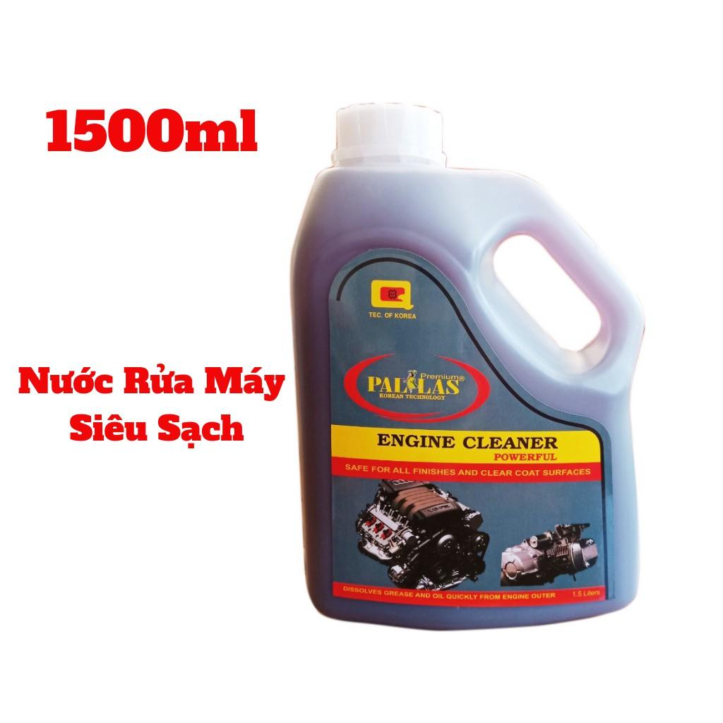 Chai 1,5 Lít Nước Tẩy Máy, Lốc Máy, Đầu Bò PALLAS 1,5 Lít