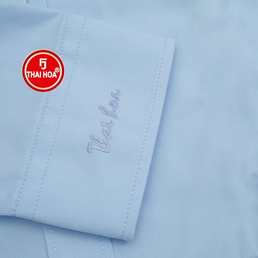 Áo sơ mi thời trang Thái Hòa 047-06-01 vải cotton thoáng mát đa dạng màu sắc