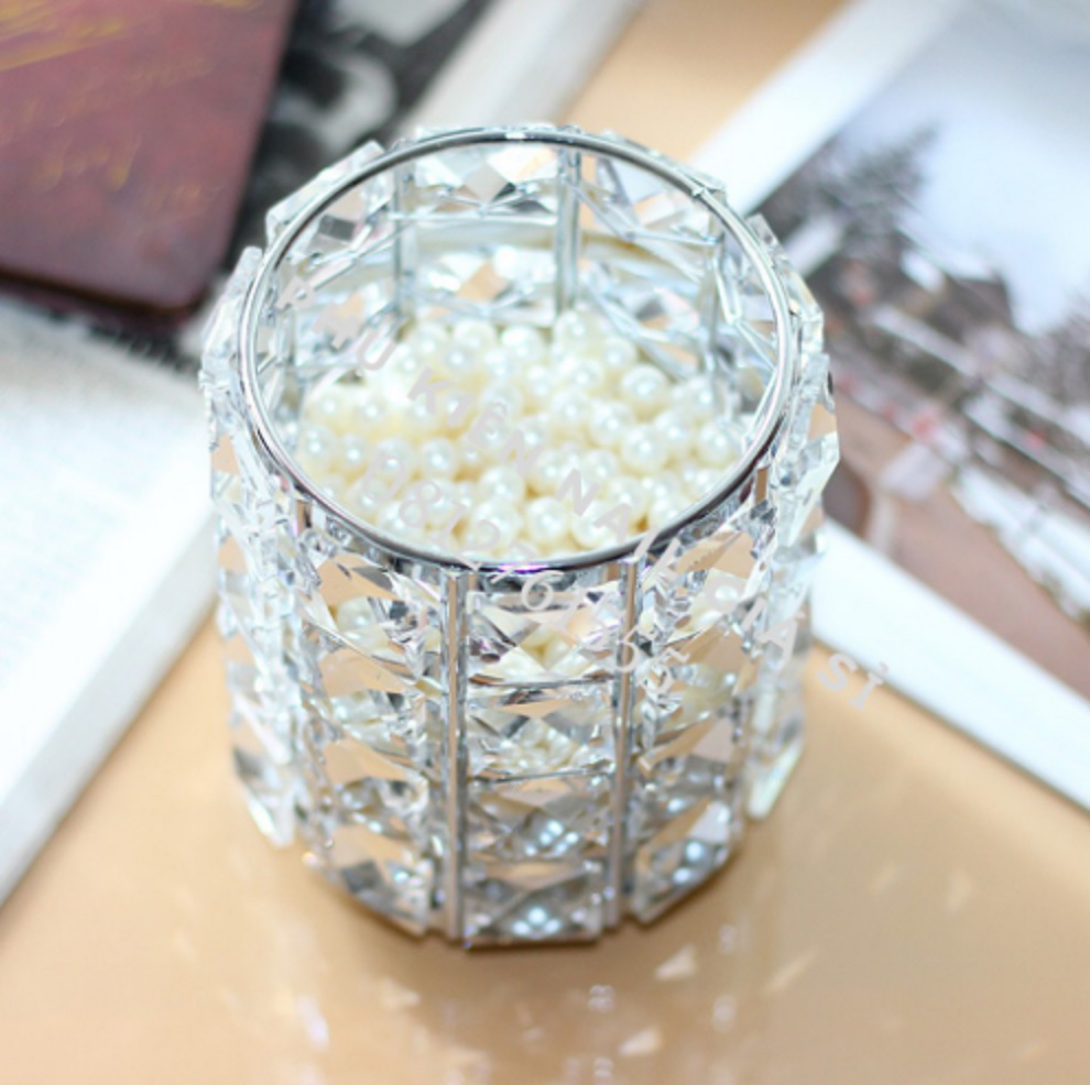 Cốc đựng cọ kim cương sang chảnh