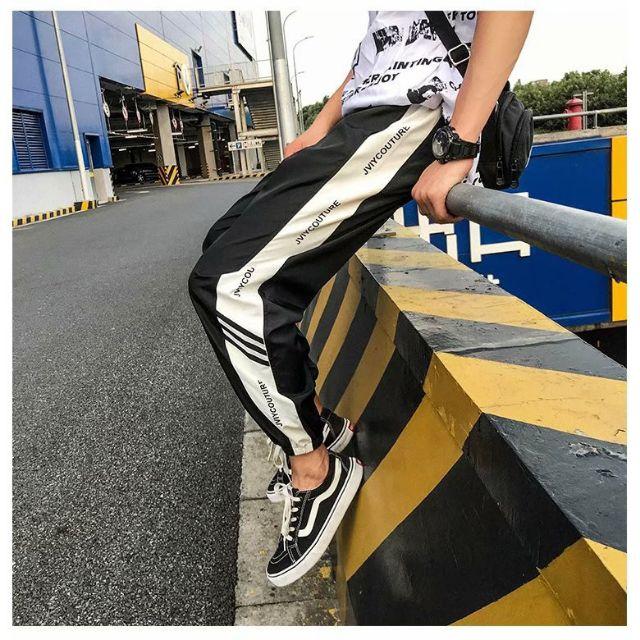 Quần jogger viền (kèm video hình thật