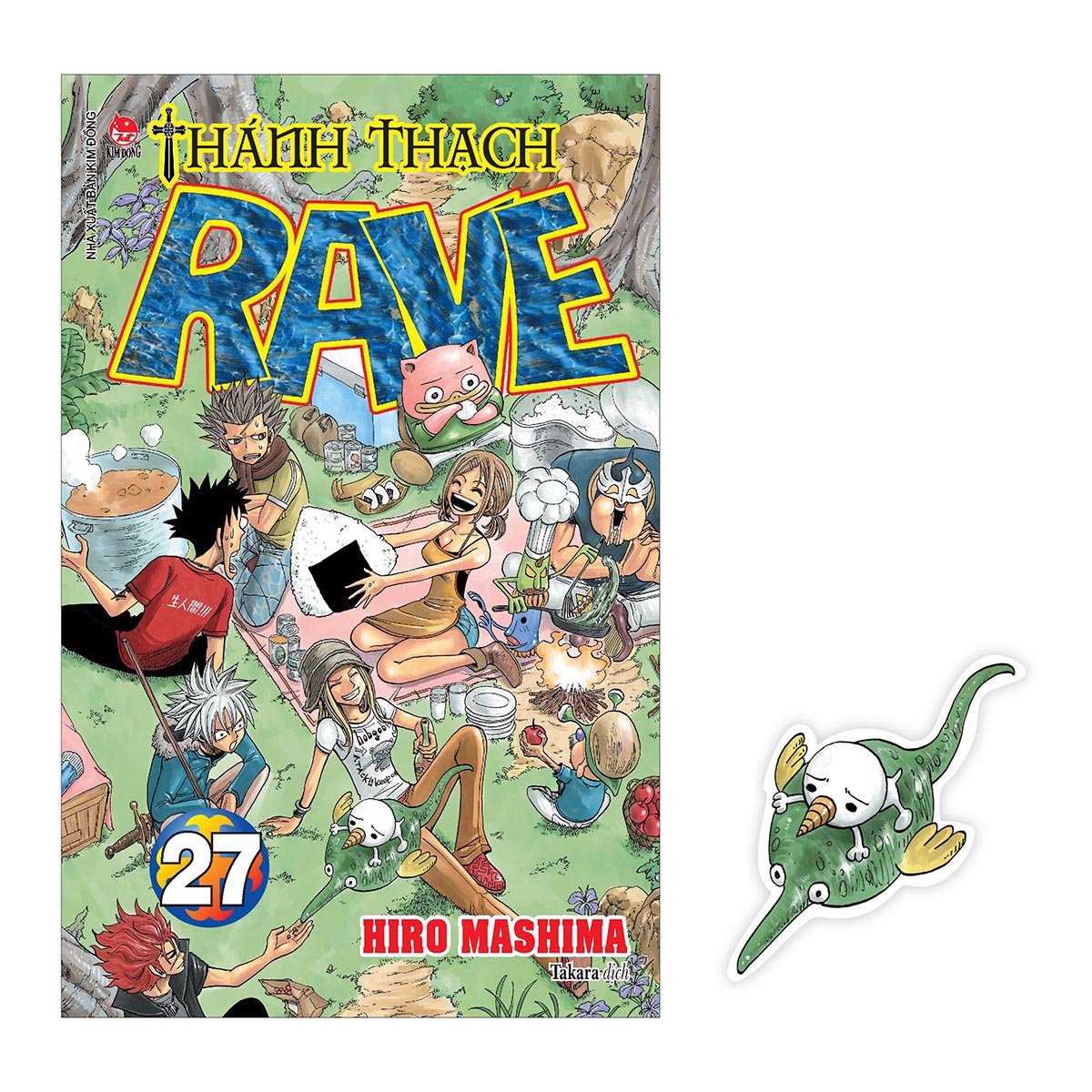 Thánh Thạch RAVE Tập 27 [Tặng Kèm Bookmark Plue]